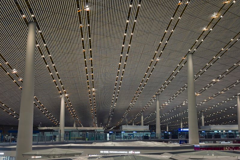 Airport terminal branding