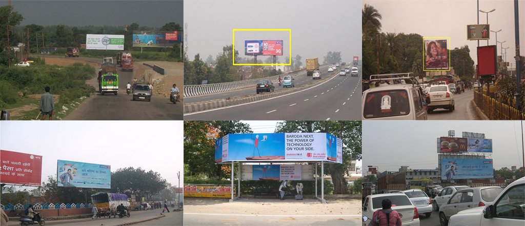 Unipole hoardings